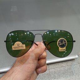 عینک آفتابی خلبانی مردانه و زنانه مارک ریبن شیشه ضد خش (رنگ سبز)