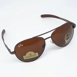 عینک آفتابی خلبانی مارک ری بن دارای یووی 400 (رنگ قهوه ای)