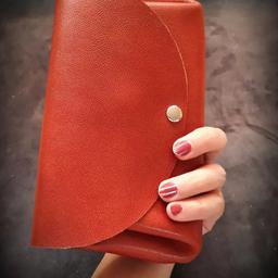 کیف دستی زنانه مدل بقچه ای سایز بزرگ خیلی جادار چرم اصل دستدوز