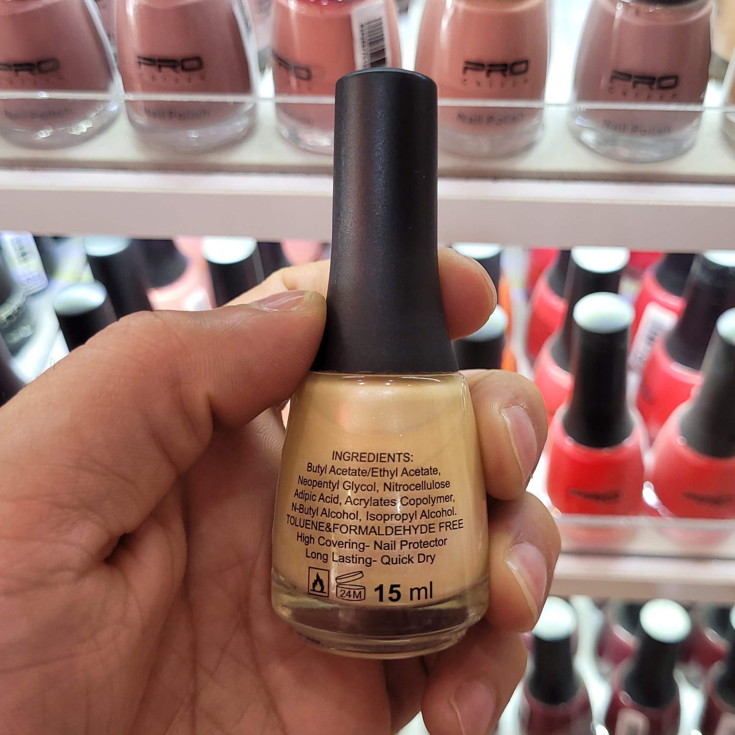 لاک ناخن شاین 15 میل پرو چیزا شماره 509