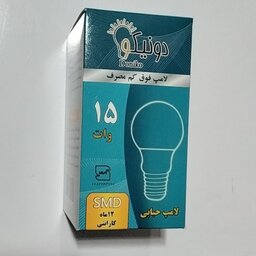 لامپ 15 وات LED حبابی دونیکو   با یکسال ضمانت 