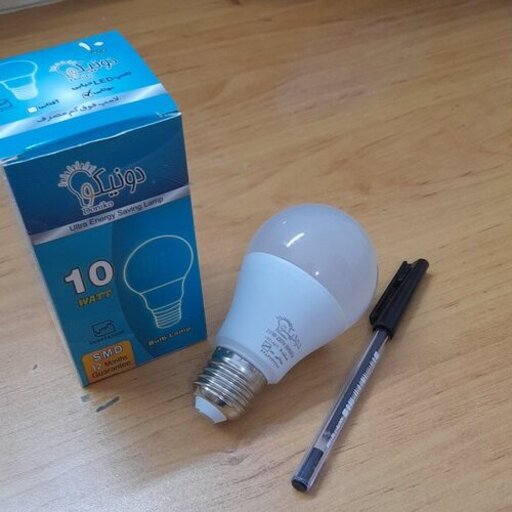 لامپ حبابی (LED )10 وات  دونیکو  با یکسال ضمانت