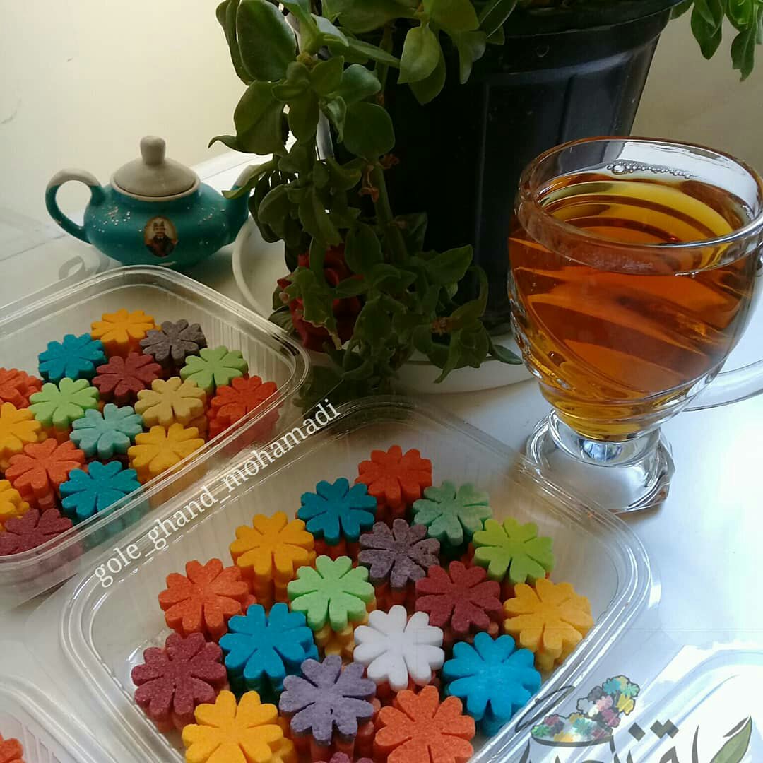 قندرنگی طرح گل5پر