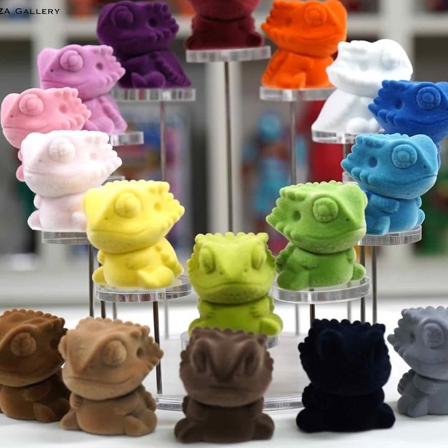 پودر مخمل پلی استر تُرک قهوه ای 30 گرم