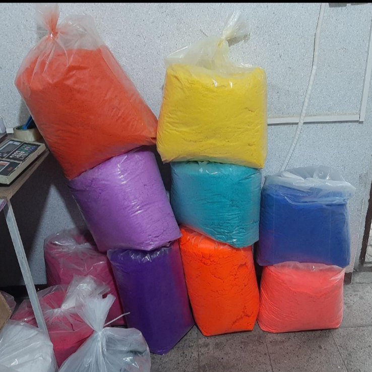 پودر مخمل پلی استر تُرک بنفش 250 گرم