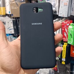 قاب گارد کاور Samsung j7primeسیلیکونی سیاه پشت مخمل  پشت مخمل سامسونگ جی هفت پرایم 