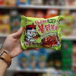 نودل کره ای اورجینال سامیانگ مدل جاجانگ مرغی تند Jjajang hot chicken Samyang سام یانگ رامن ramen