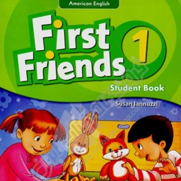 کتاب آموزش زبان  1 first friends  فایل صوتی کی ار کد 