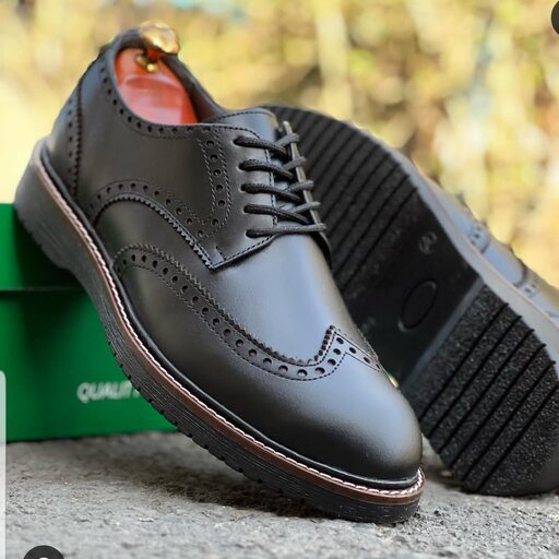 کفش کلاسیک مردانه بسیار با کیفیت بی نظیر و خوش پا دارای ضمانت