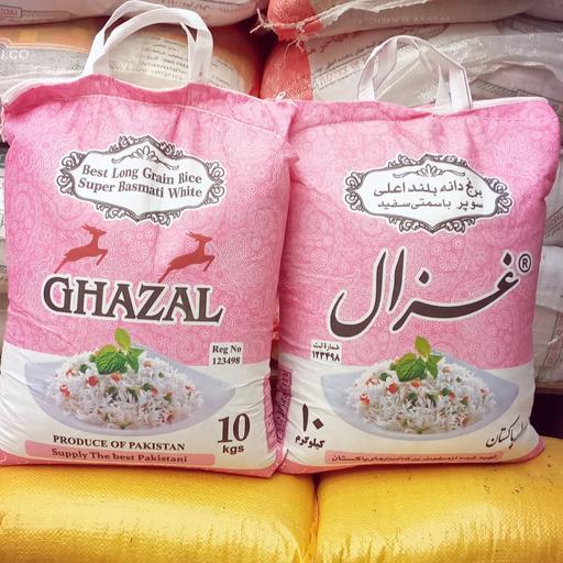 برنج پاکستانی غزال صورتی (یک تن1000کیلوگرم)
