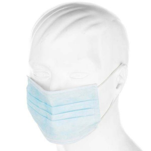 ماسک پزشکی سه لایه التراسونیک بسته 48 عددی