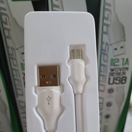 کابل شارژ اصلی USB به microUSB الدینیو طول 1 متر