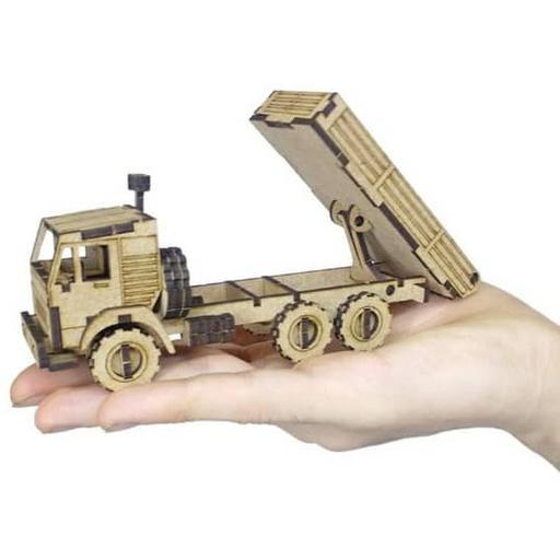 پازل چوبی سه بعدی بهکات طرح کامیون