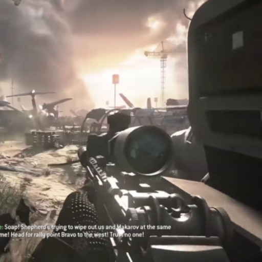 بازی کامپیوتری Call of Duty 6 Modern Warfare 2   یک بازی تیرانداز اول شخص مبتنی برای جنگ مدرن