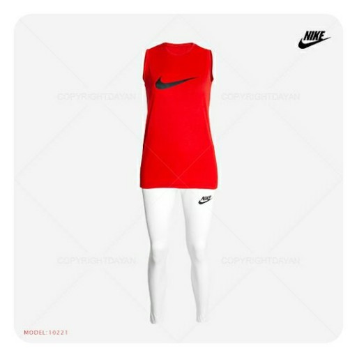 ست تاپ و شلوار زنانه Nike مدل 10221
