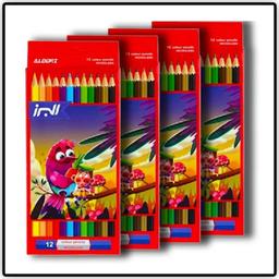 مداد رنگی 12 رنگ جعبه مقوایی البرز