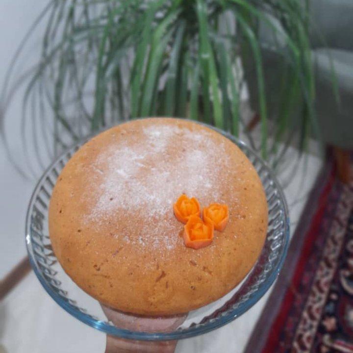 کیک هویج خونگی(هزینه ی ارسال پس کرایه)