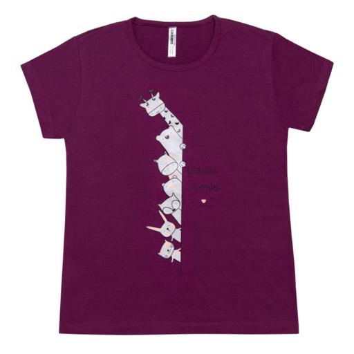 تی شرت زنانه مدلSmile01 - فری سایز (38 -42) 