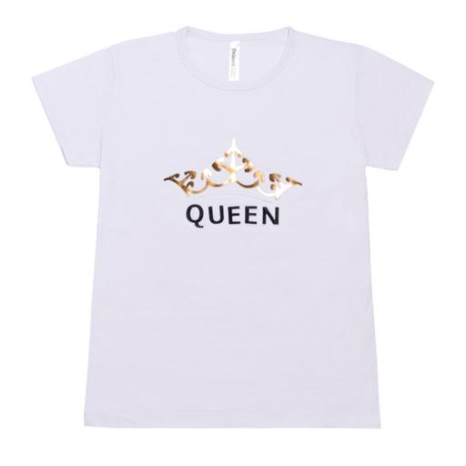 تی شرت زنانه مدلQUEEN  - فری سایز (38-42) 