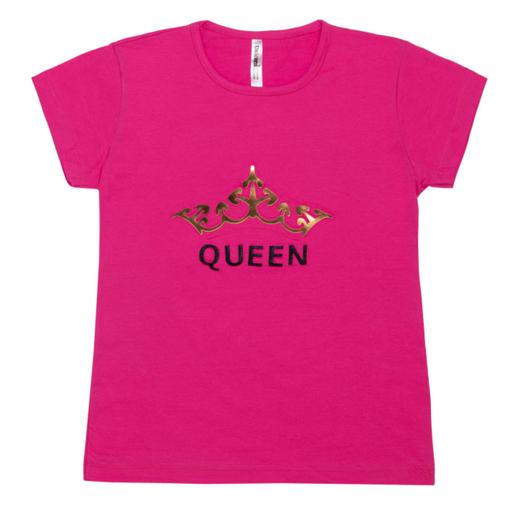 تی شرت زنانه مدل 02 QUEEN  - فری سایز (38-42) 