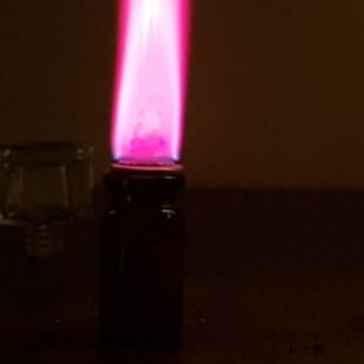 مایع شمع شعله رنگی (با شعله قرمز) یک لیتری
