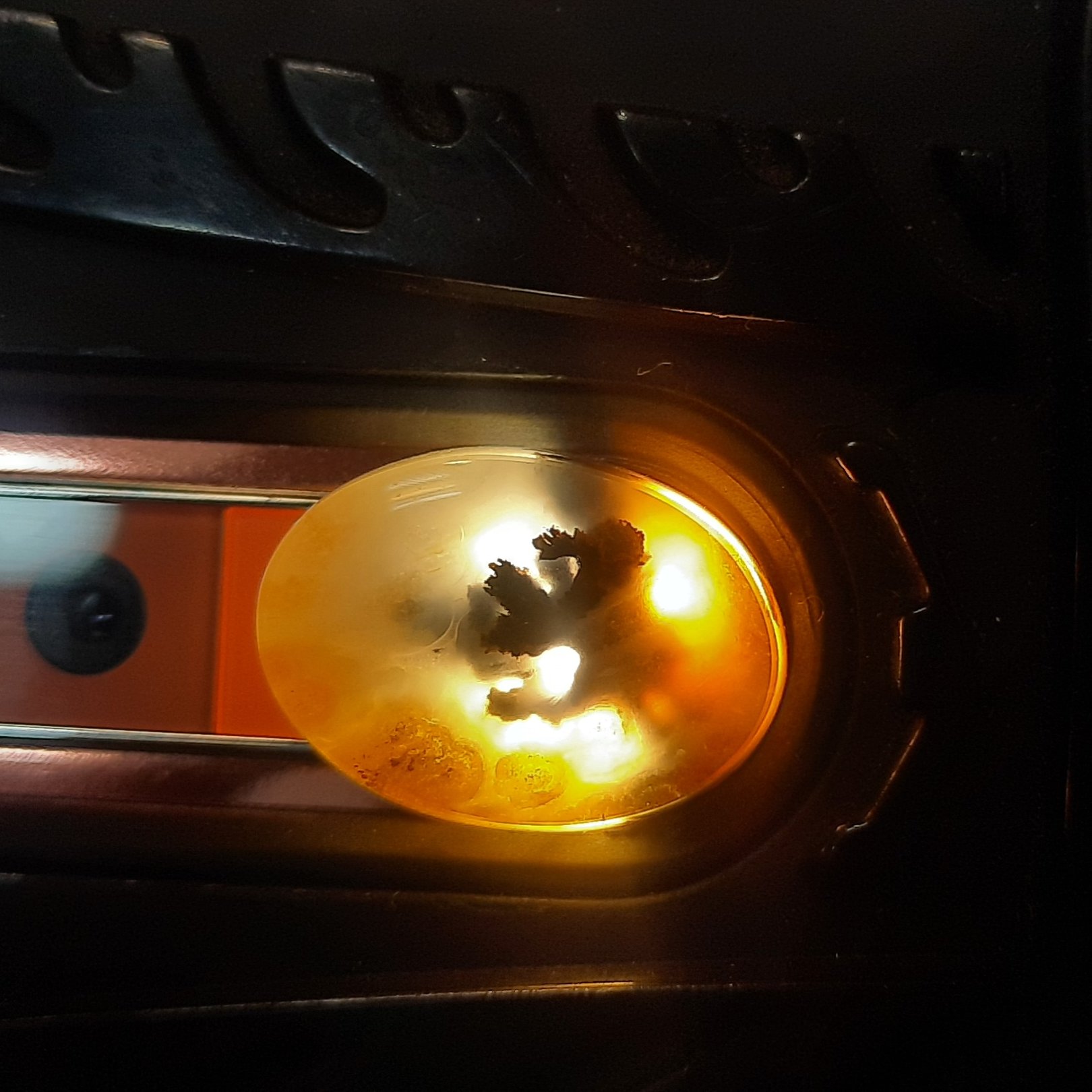 نگین عقیق خراسان تراش دست کدn286