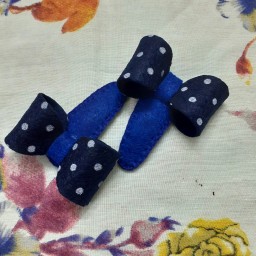 انواع کش مو و گیره سر نمدی