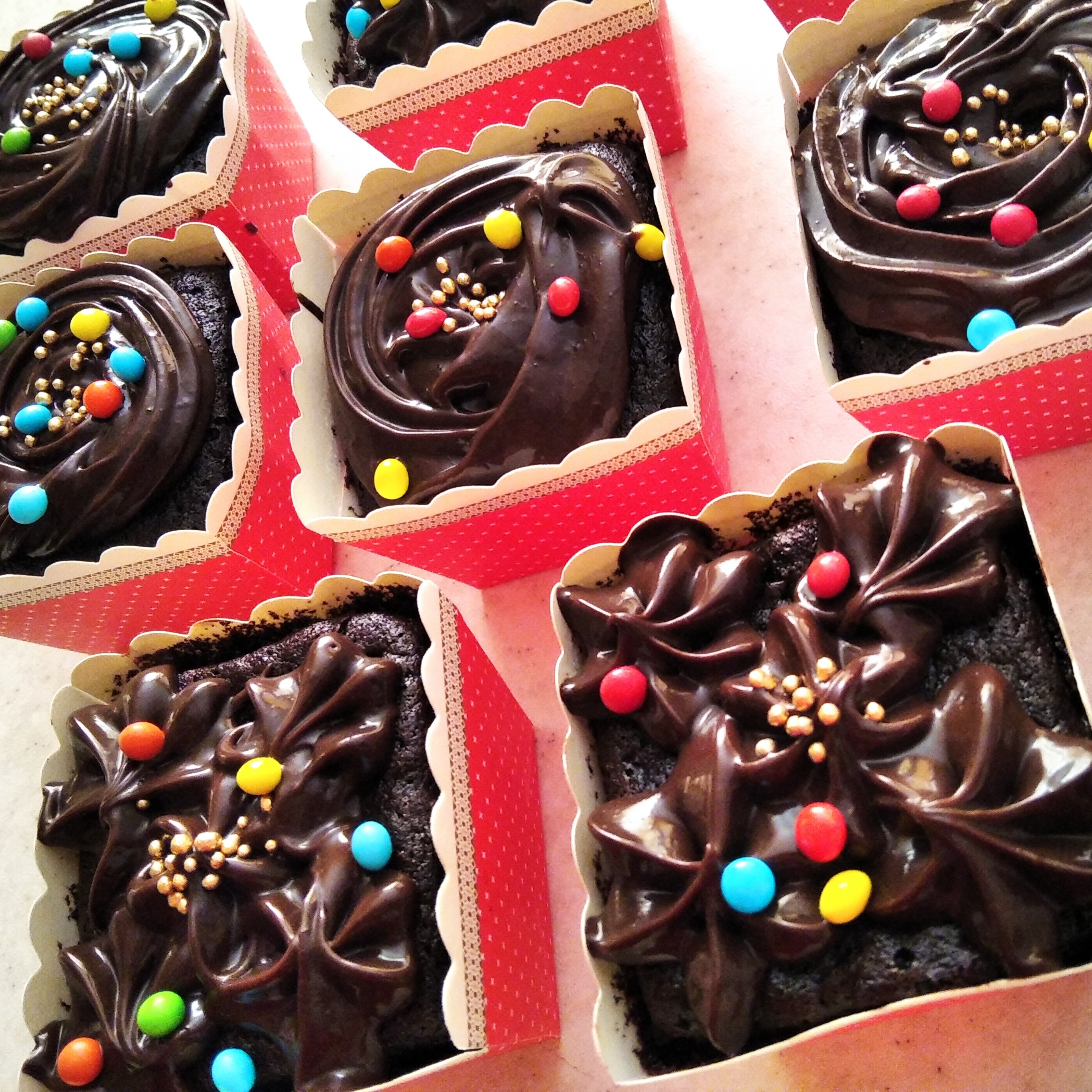 کاپ کیک شکلاتی