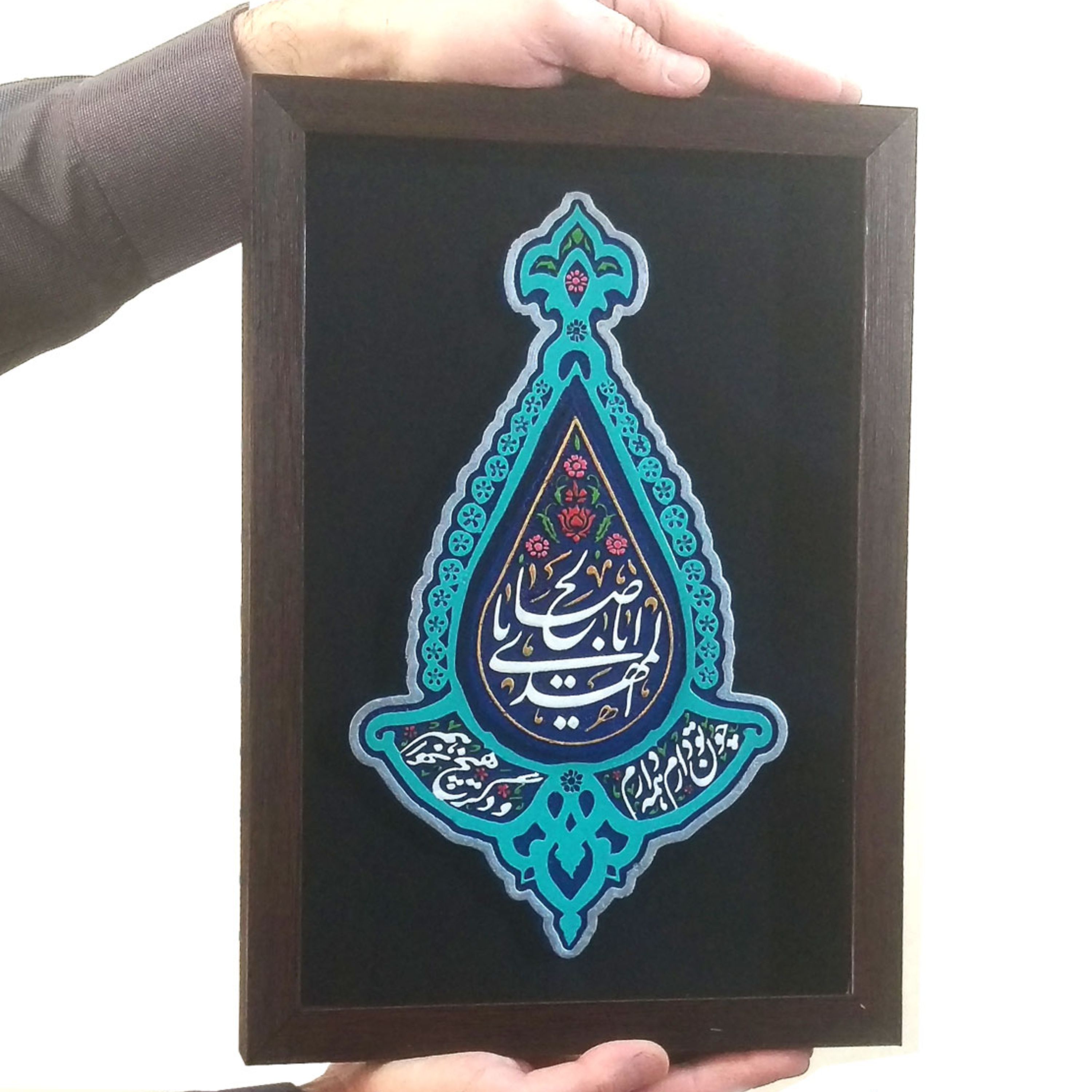 کتیبه نقش برجسته طرح یا اباصالح المهدی کد 157