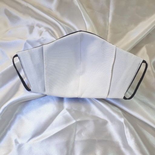 ماسک پارچه ای سه لایه،‌مدل بیسیک رنگ سرمه ای زنانه(710792)