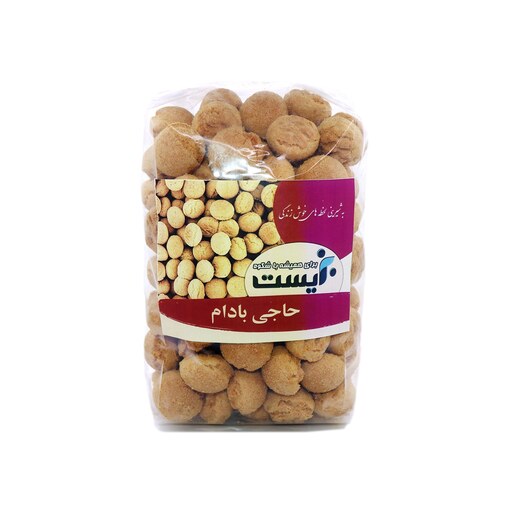 حاجی بادام درشت و اعلاء با طعم عالی وزن 300 گرم