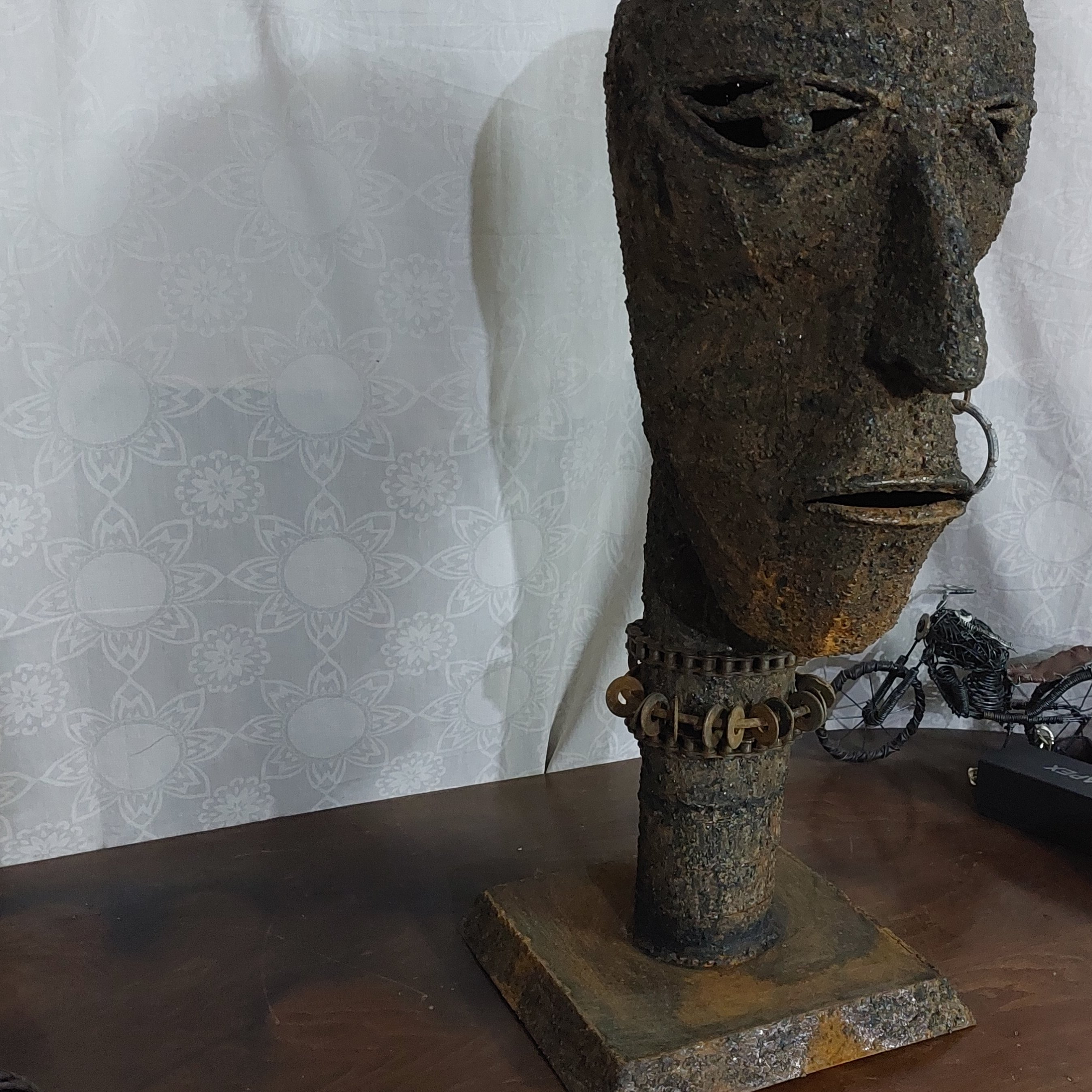 تندیس فلزی  سرخپوست 