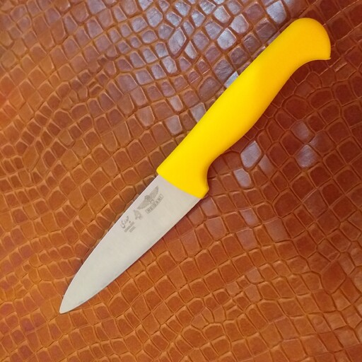 چاقو زنجان کوچک چاقو حیدری چاقوی آشپزخانه دم دستی 22 سانت استیل فولاد ضدزنگ