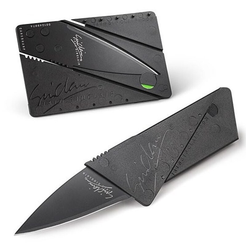چاقو کارتی سینکلر مدل تاشو رنگ مشکی
