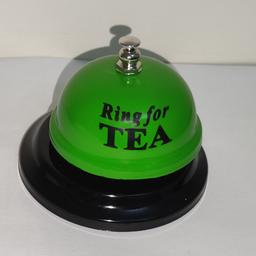 زنگ رومیزی مدل Ring سبز مناسب رستوران و کافی شاپ بدون نیاز  به برق و باتری