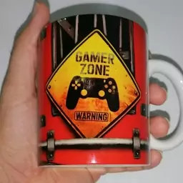 ماگ گیمینگ gamer zone ( ورود به حریم خصوصی گیمر ممنوع ) پلی استیشن . ایکس باکس 