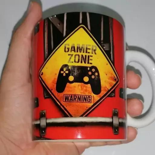 ماگ گیمینگ gamer zone ( ورود به حریم خصوصی گیمر ممنوع ) پلی استیشن . ایکس باکس 