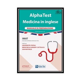کتاب Alpha Test. Medicina in inglese. Esercizi commentati. Con software di simul