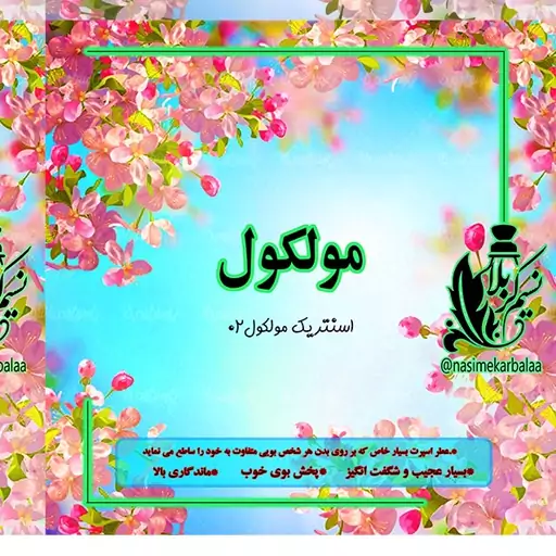 عطر مولکول درجه یک خیلی خاص(یک گرم)