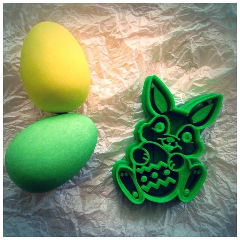 قالب شیرینی و کوکی - عید نوروز  - مدل خرگوش - پرینت سه بعدی 