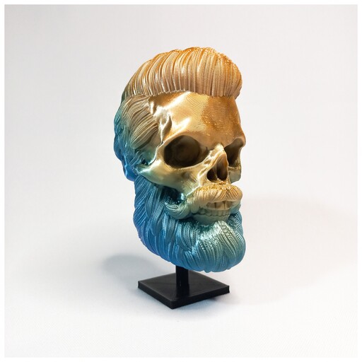 مجسمه طرح جمجمه skull01 - پرینت سه بعدی 