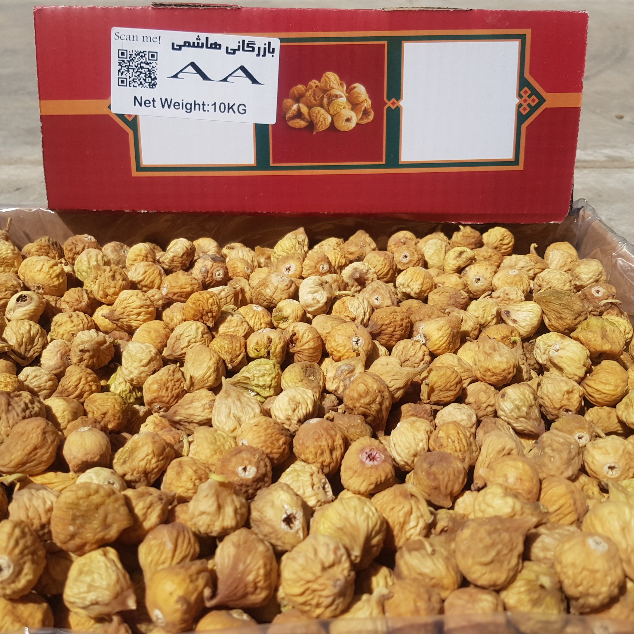 انجیر خشک سایز AA (متوسط و بزرگ) استهبان - 10 کیلوگرم