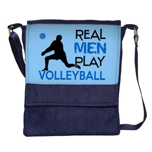 کیف دوشی چی چاپ طرح والیبالی پسرانه کد عشق به والیبال
