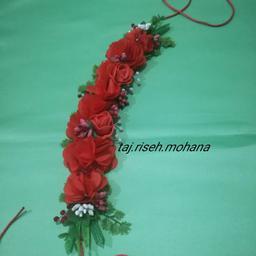 ریسه گل و حنابندان عروس و یلدا ترکیبی از گل های متفاوت