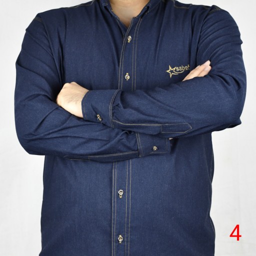 پیراهن کشی طرح جین اسپرت در سایزهای M و L و XL و XXL و XXXL کد 4