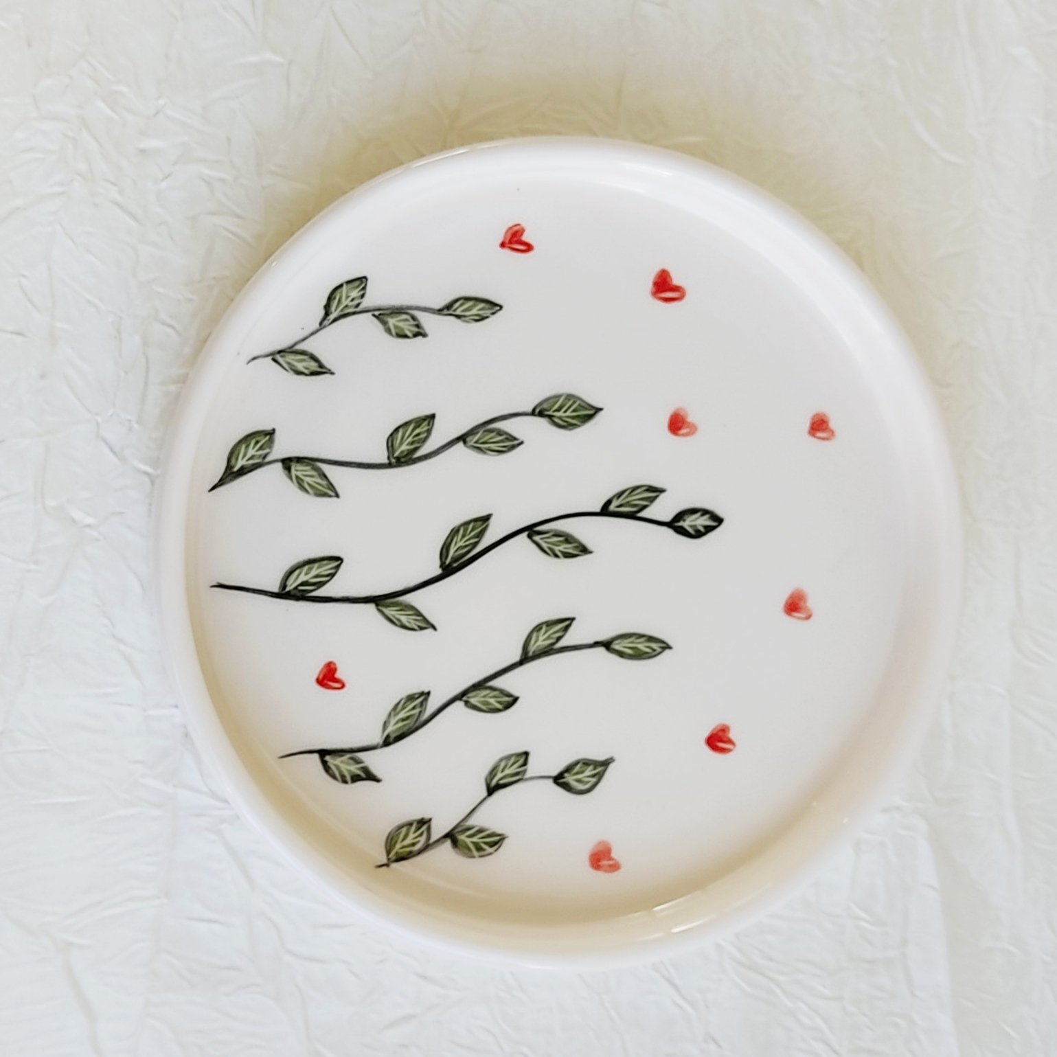 ست چای خوری دو نفره با قندان کد 2 سرامیکی دستساز 