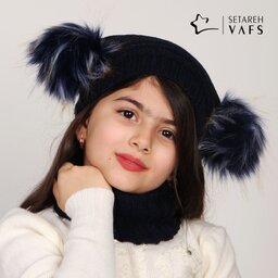 کلاه و رینگ دخترانه مناسب زمستان 