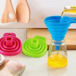 قیف تاشو سیلیکونی یک عددی