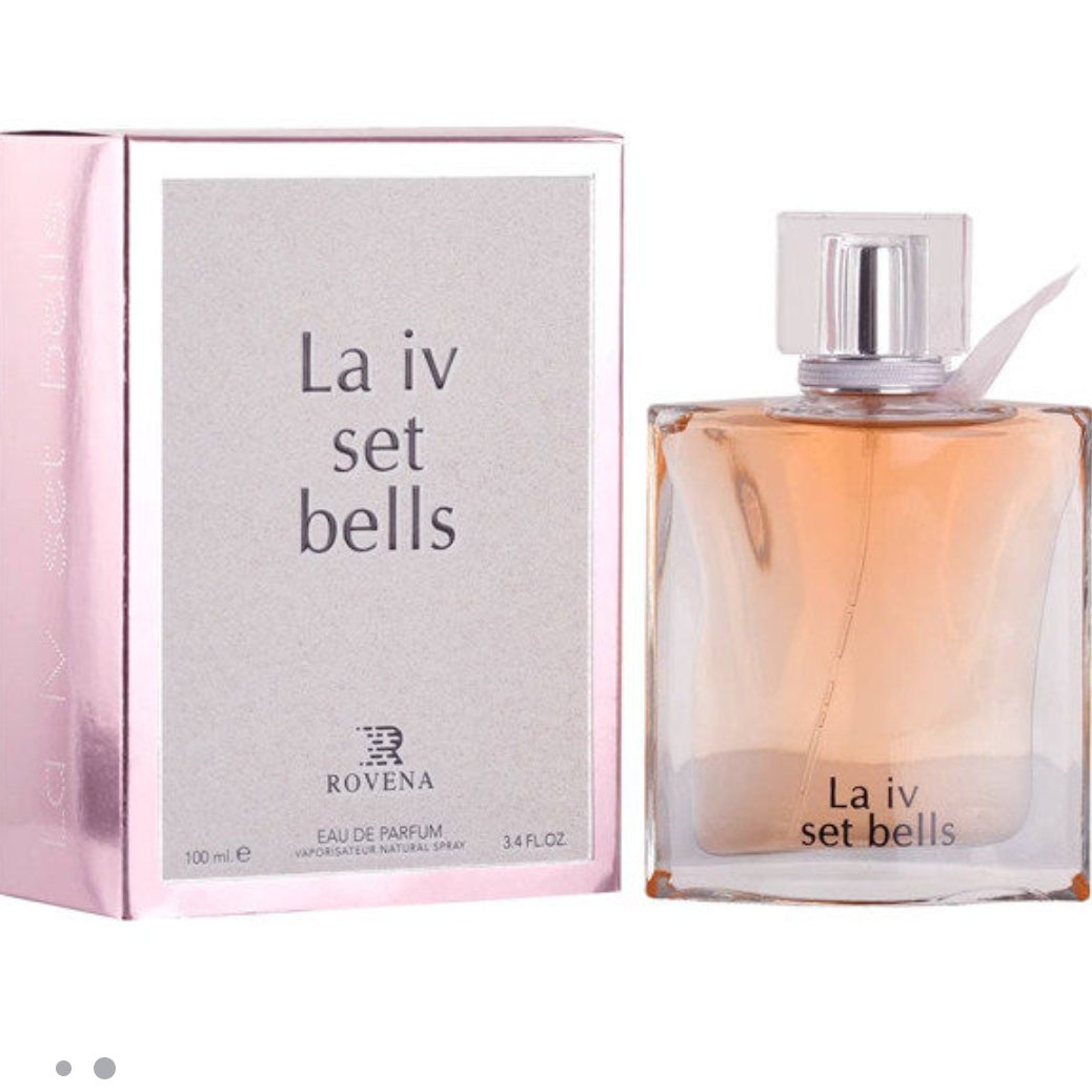 ادکلن زنانه له ایو ست بل la iv set bell غرفه آرایشی فلورا