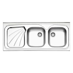 سینک ظرفشویی استیل البرز  نیمه  فانتزی مدل 270  در 50 روکار